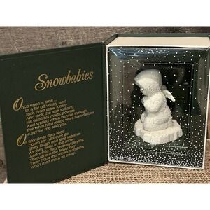 Dept 56 Vintage Snowbabies Figurine "Now I Lay Me Down to Sleep" with Box #68390